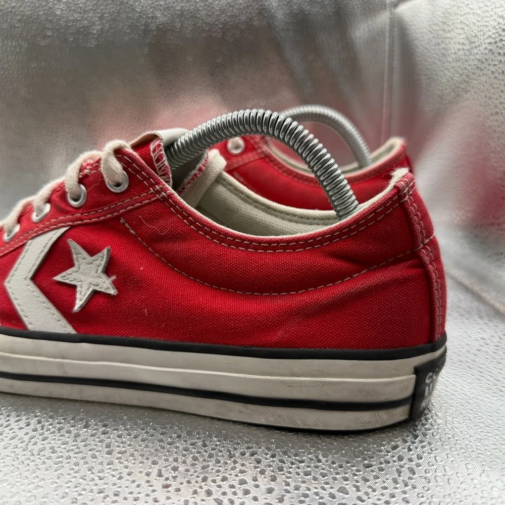 Size 7 Converse All Star Player 76 Red White Kids Casual Lifestyle Shoes A08404F